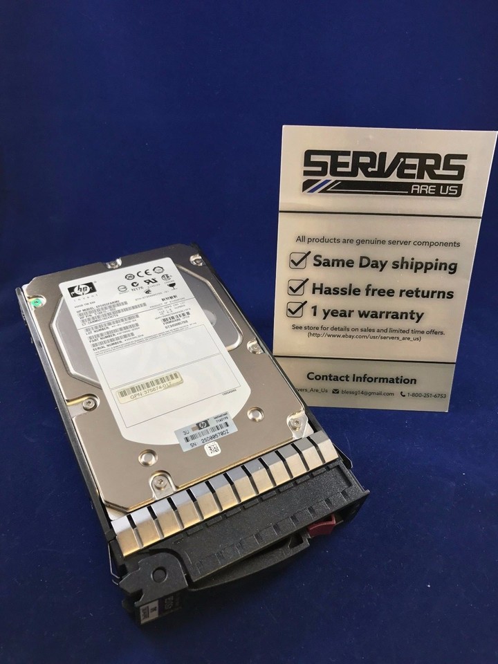 HP 454232-B21 - HP 450GB SAS 3G 15K LFF HDD Per HP - Foto 4