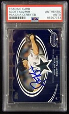 Scott Kazmir Signed 2008 Topps All Star Stitches Relic Card #AS-SK PSA Authentic