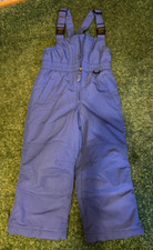 USED Lands End Winter Ski Snow Pants Blue - Kids size Small
