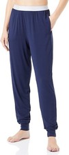 New Hugo Boss mens blue lounge night wear stretch tracksuit pants bottoms SMALL