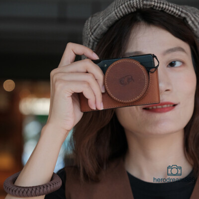 Camera Half Case For Ricoh GR3 GR3X Retro Insert Genuine Leather