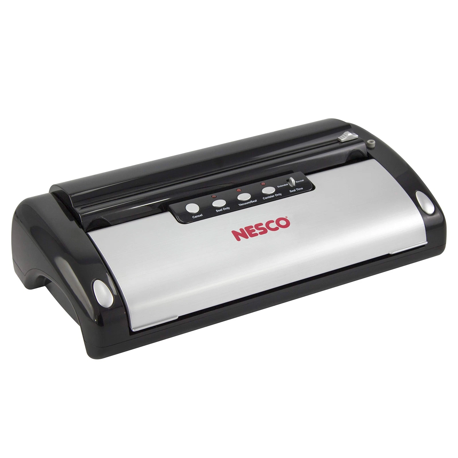 NESCO VS-02, Food Vacuum Sealing System with Bag Starter Kit, Black