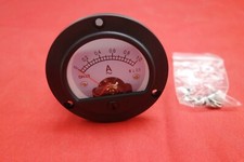 1pc AC 0-1A Round Analog Ammeter Panel AMP Current Meter Dia. 66.4mm DH52