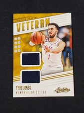 2019-20 Panini Absolute Mem. Veteran Tools of the Trade Level 1 Tyus Jones