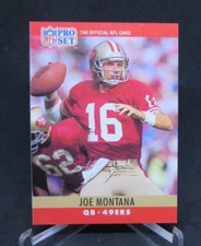 1990 Pro Set Joe Montana #293 PACK FRESH