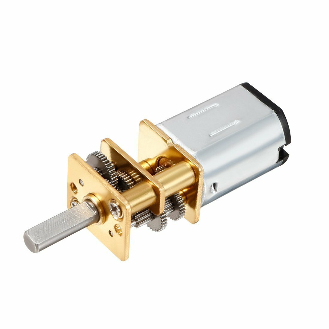 EMSea 2PCS Piccolo motore di riduzione 3RPM ingranaggio a bassa velocità 3-12V DC a bassa velocità motore a basso rumore per lampade di proiezione lampade stellate giocattoli e artigianato arancione