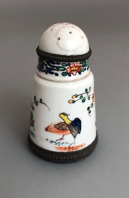 Antike Porzellan Samson Chantilly Kopie Kakiemon Pepperette AF A70017