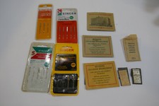 Large Singer Sewing Machine Needles Lot See Photos for sizes and types
