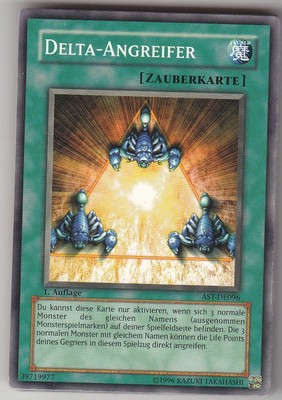 YU-GI-OH Delta Angreifer Common AST-DE096