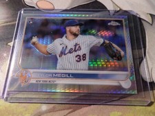 2022 Topps Chrome Tylor Megill RC #212 Prism Refractor New York Mets