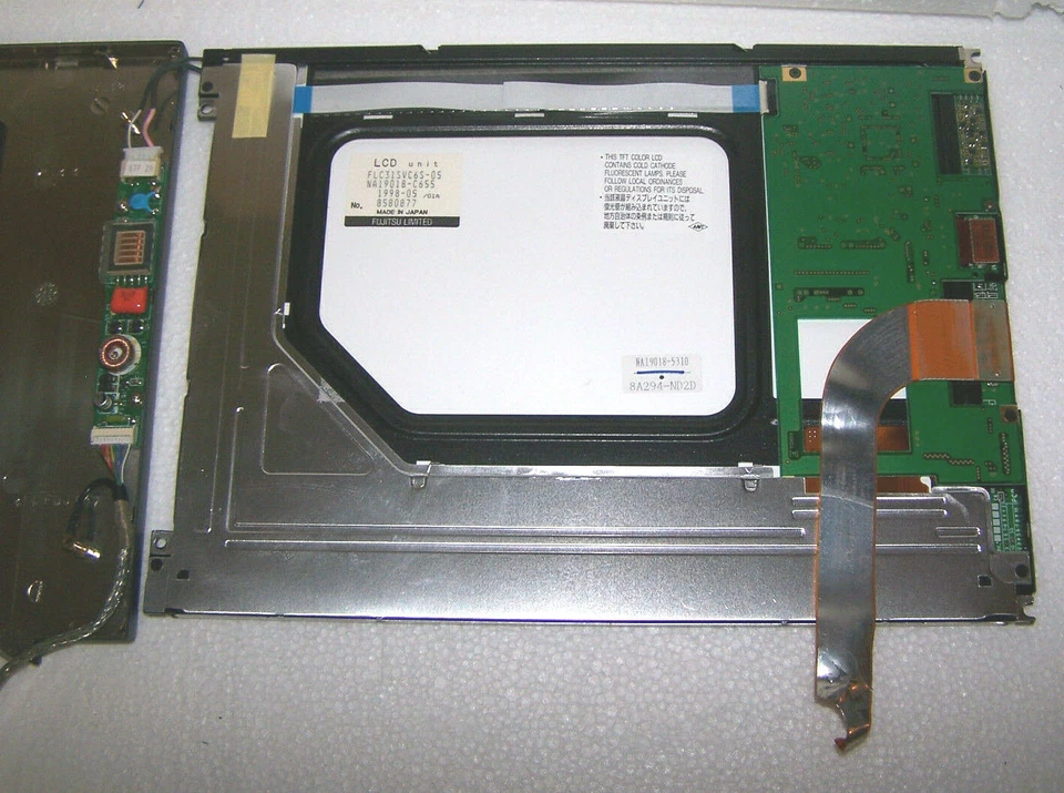 INVERSOR PORTÁTIL FUJITSU NA19018-C655 TFT PANTALLA LCD FLC31SVC6S-05 12.1 se adapta a DELL Foto 2 de 4