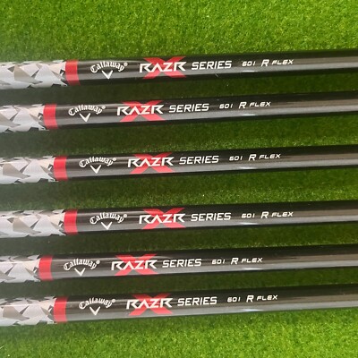 Set De Fers Callaway RAZR X – 6 Pièces (5-9, PW) – Graphite Regular – Droitier – Occasion