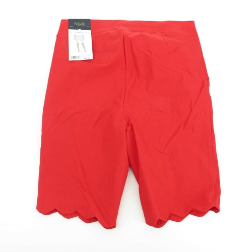 Rafaella Red Bermuda Comfort Shorts 12 