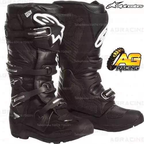 Alpinestars Tech 3 Enduro Boots Black Tech Three Enduro Sole Boot