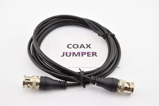RG-179/U with 75 Ohm BNC Male Connectors 6ft RF Coaxial Jumper Patch Cable