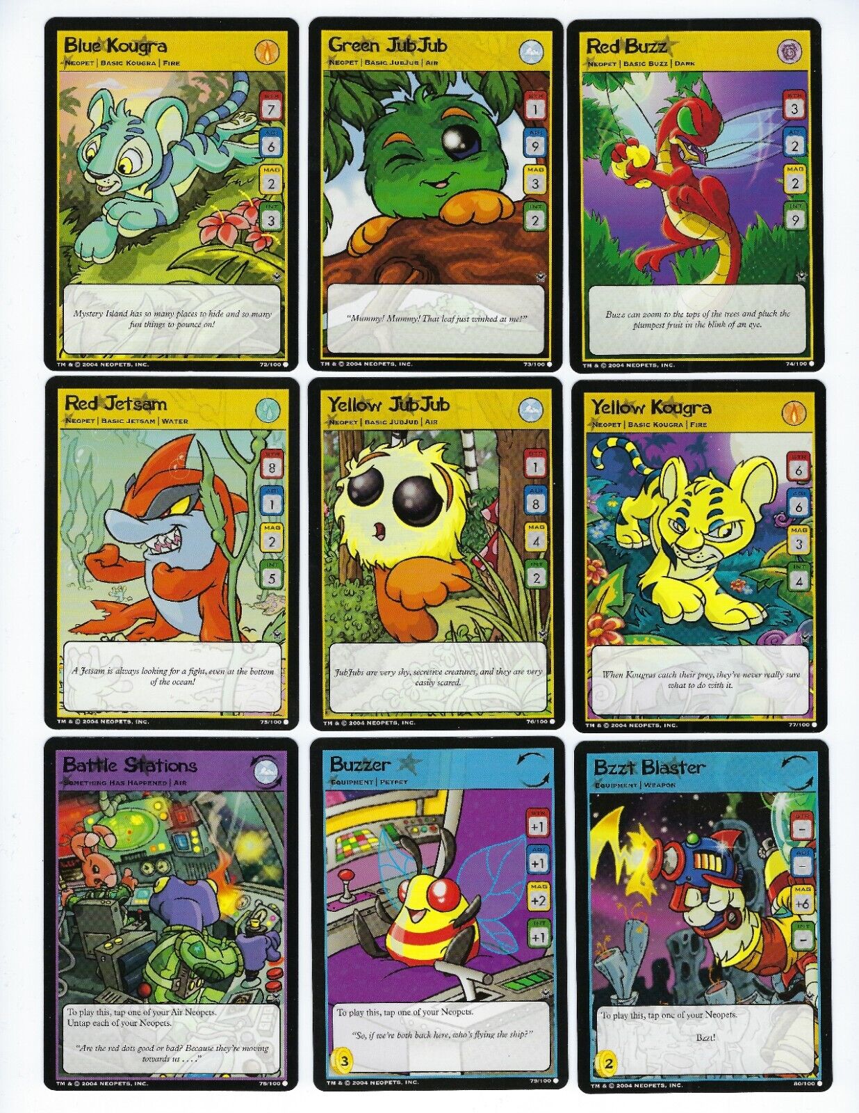 Neopets TCG # 70/100 Zorlix Return of Dr. Sloth Single Card WOTC