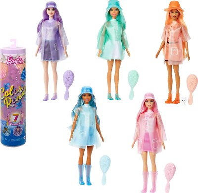 Barbie Color Reveal Doll with 7 Surprises, Sunshine & Sprinkles