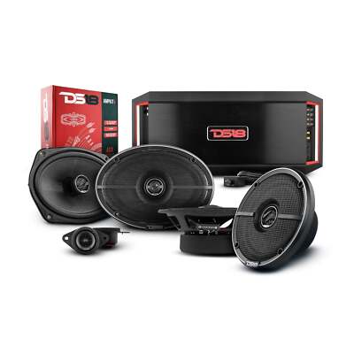 Toyota Tacoma 2005-2021 DS18 Car Speakers Tweeters & Amplifier - Better Package