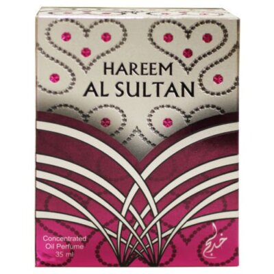 Khadlaj Perfumes Hareem Al Sultan Silver Concentrated Perfume Oil1.18 Oz(Unisex)