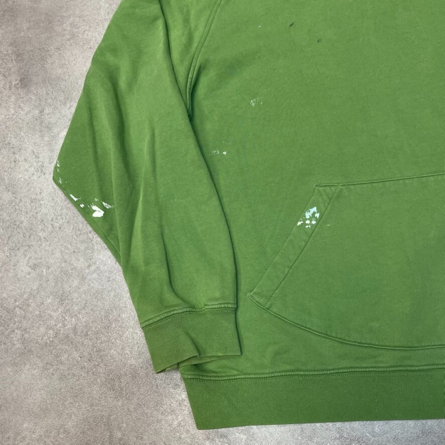 Nike Hoodie Mens Y2K Small Swoosh Vintage Pullover Sweatshirt, Green, XL image 6