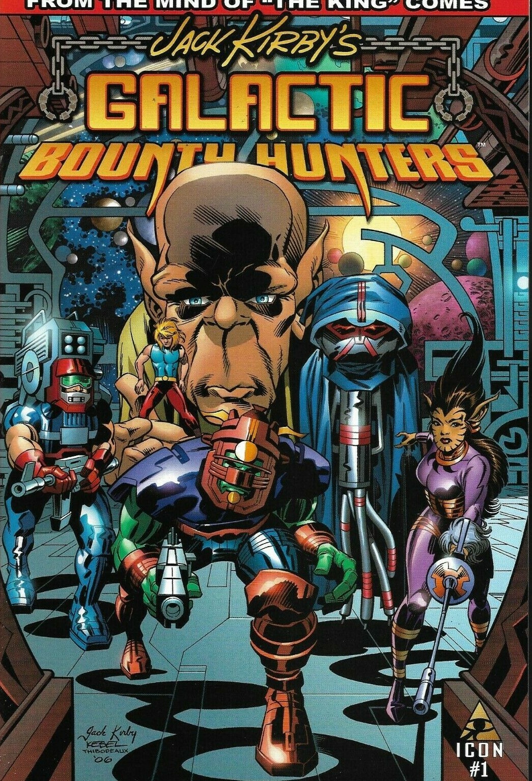 JACK KIRBY GALACTIC BOUNTY HUNTERS (2006) #1-6 SET - Back Issues (S)