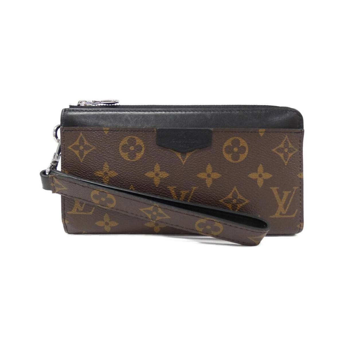 Authentic LOUIS VUITTON Monogram Macassar Zippy Dragonne M69407  
