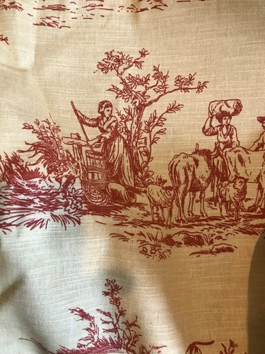 5mx1.42mwide of toile du joy cotton fabric - Picture 2 of 4