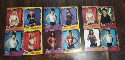 NM/MINT 2002 Fleer WWE Raw Vs Smackdown Lot Of 12 Vintage Cards Absolute Divas 