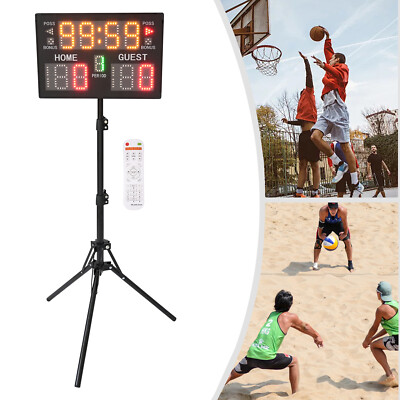 Electronic Digital Portable Tabletop Scoreboard Indoor