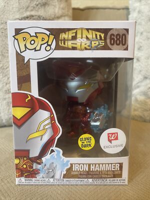 Funko POP! Infinity Warps Iron Hammer Glow Walgreens 680