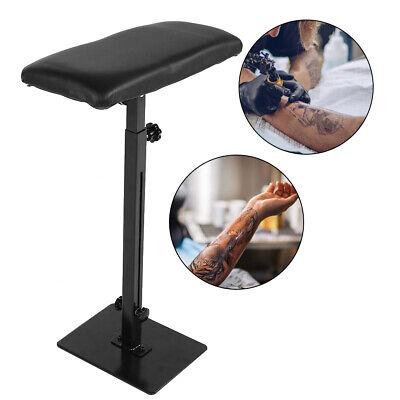 Tattoo Arm Rest Leg Rest Large Cushion Adjustable Height Pad Tattoo Tool Black Ebay