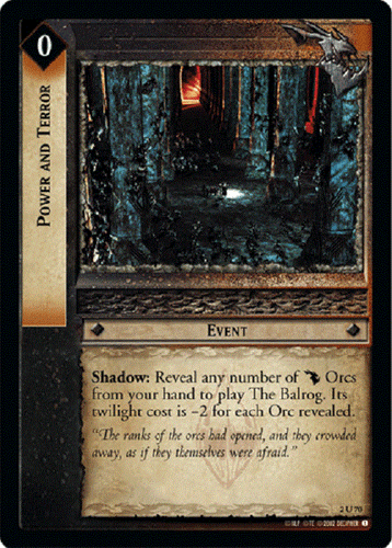 LOTR TCG Mines of Moria Foils, Rare's/Uncommons/Common Single Card Sale Part 2 - Picture 31 of 41