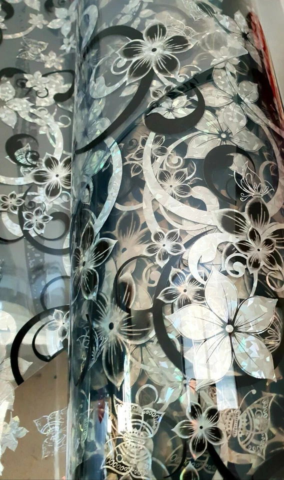 Tischdecke Folie PVC Tischfolie 80 cm Breite mit Muster 1,6 mm, Meterware - Bild 3 von 3