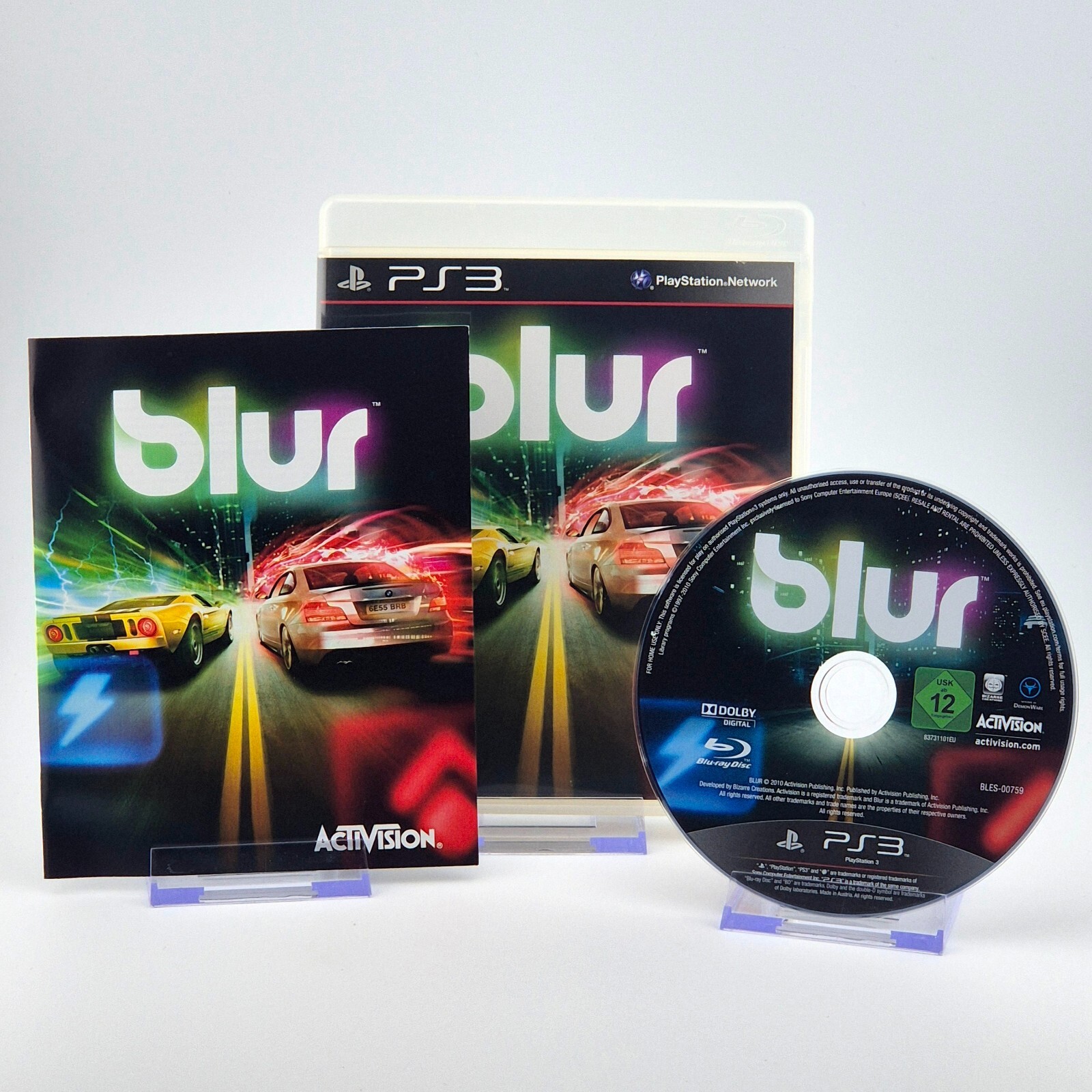 NEAR MINT (PS3) Blur - FAST FREE P+P - Quality Packing - UK PAL