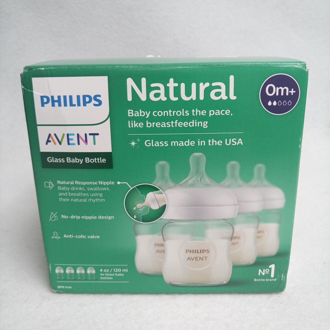 Dr Brown Bottles Gulicola 8oz Glass Baby Bottles (4-Pack) Medium