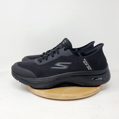 Skechers Slip-ins Shoes Arch Fit Mens WW Extra WIDE Simplicity  Black