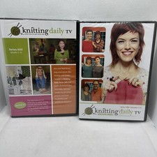 Lot of 2 Knitting Daily TV Series 600  1200 Episodes 1-13 DVD New Sealed