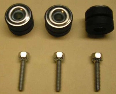 1970-81 Chevy Camaro 2 Speed Windshield Wiper Motor Mounting Grommets & Screws