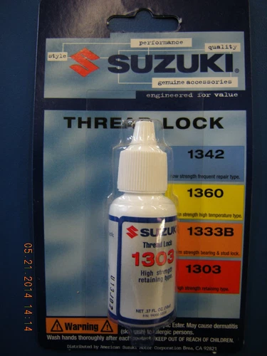 THREAD LOCK CEMENT, SUPER | B,CEC,NEN; NET:50G