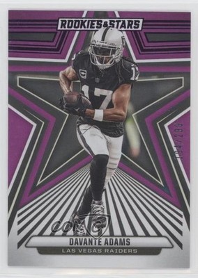 2024 Panini Rookies & Stars Purple 194/299 Davante Adams #51 13xm