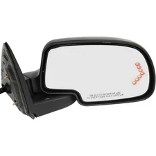 Power Mirror RH For 03-06 Silverado/Sierra 1500 w/ Signal & Puddle Light Heated