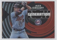 2022 Topps Series 1 Generation Now Black 28/299 Alex Kirilloff #GN-20 0ed