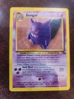 Gengar Fossil Non Holo Pokemon Card WOTC