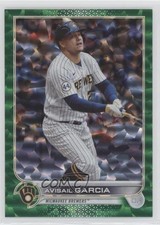 2022 Topps Series 1 Green Foil 302/499 Avisail Garcia #92 7m3