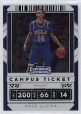 2020-21 Panini Contenders Draft Picks Campus Ticket Zach LaVine #25 0y59
