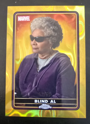 Topps 2025 Topps Chrome Marvel Deadpool & Wolverine #32 Blind Al 28/50