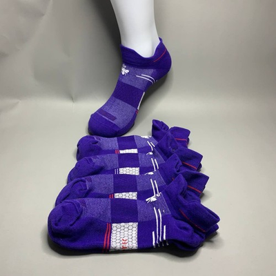 #ad #ad Bombas Men Ankle Socks 4 Pairs Blue Size M L XL Cushioned Athletic Sport $21.99