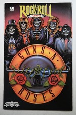 Rock N' Roll Comics #1 (Revolutionary Comics June 1989) Sharp Fine- Condition