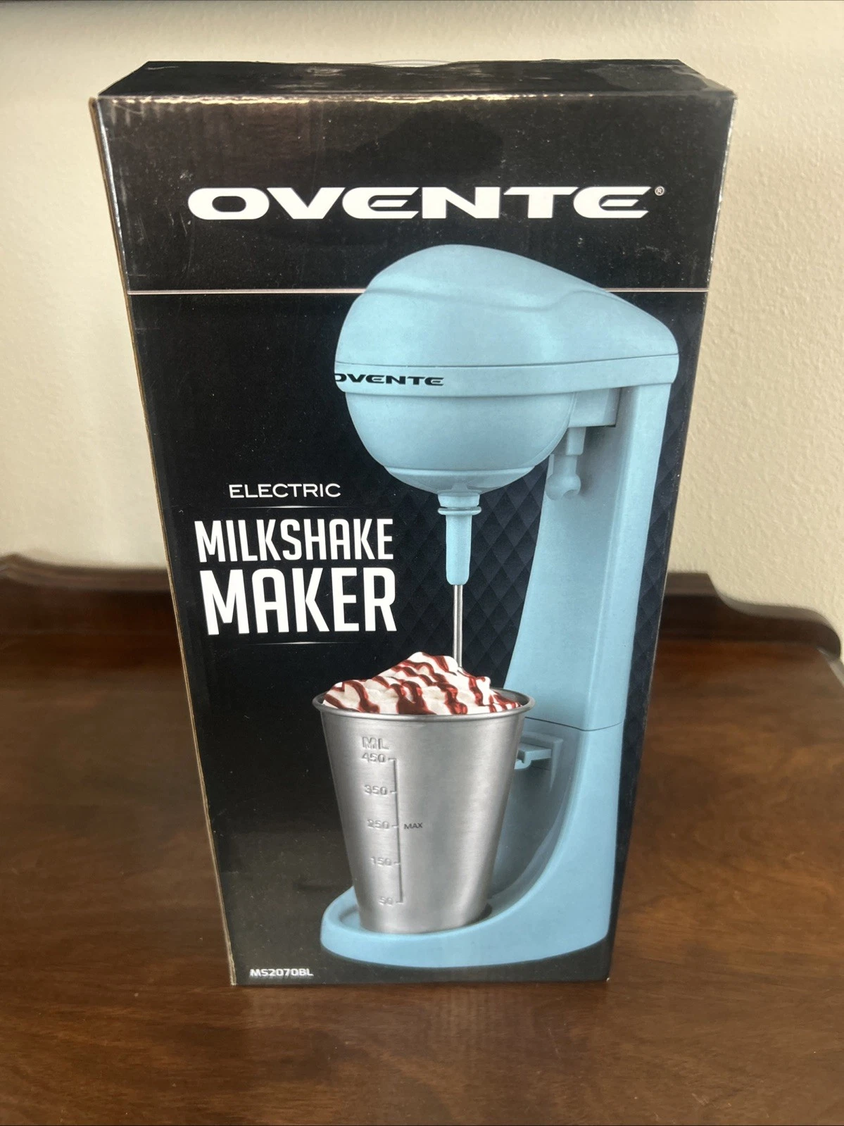 Classic Milkshake Machine Maker Ice Cream Mixer, Smoothie Frappe, 15 oz, Retro
Opens in a new window