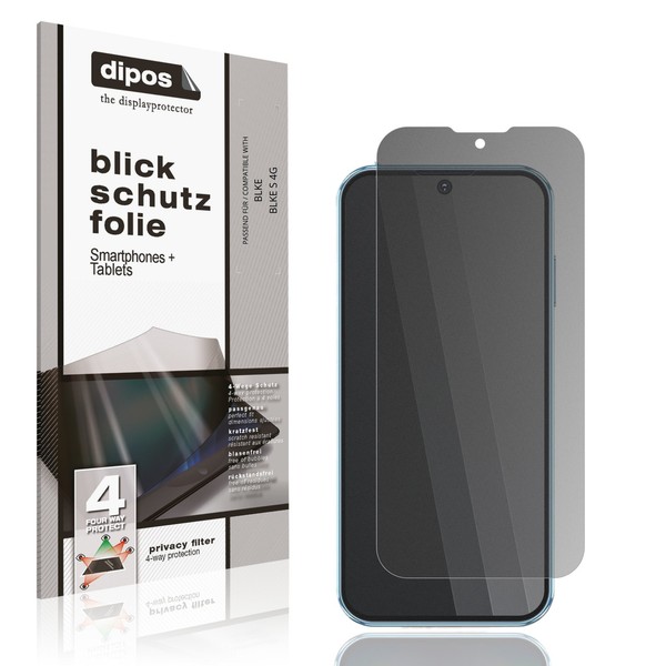 Blickschutzfolie FüR Blke Blke S 4G Matt Schutzfolie Folie Display Schutz dipos-image